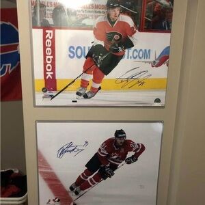 Stamkos & Giroux signed photos